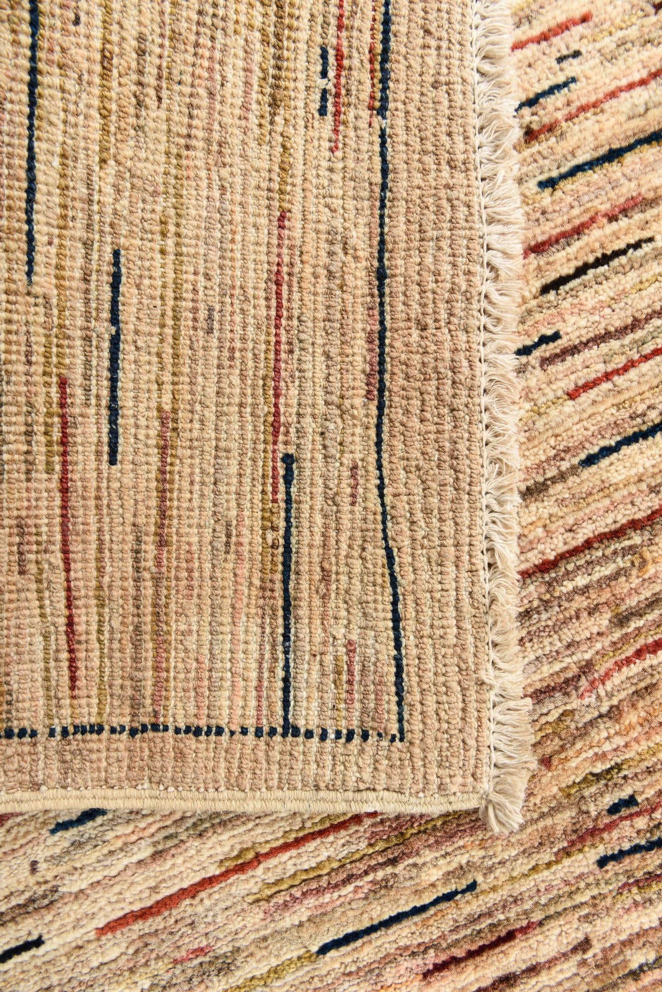 3' x 4' 7 Hand Knotted Modern Ziegler Rug