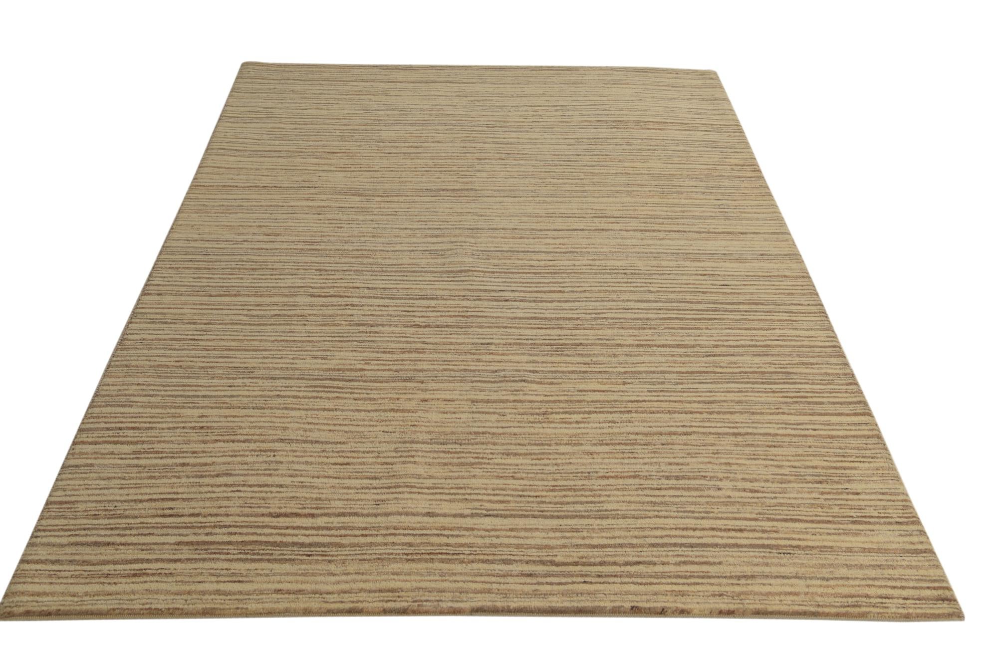 5' 8 x 7' 9 Hand Knotted Modern Ziegler Rug