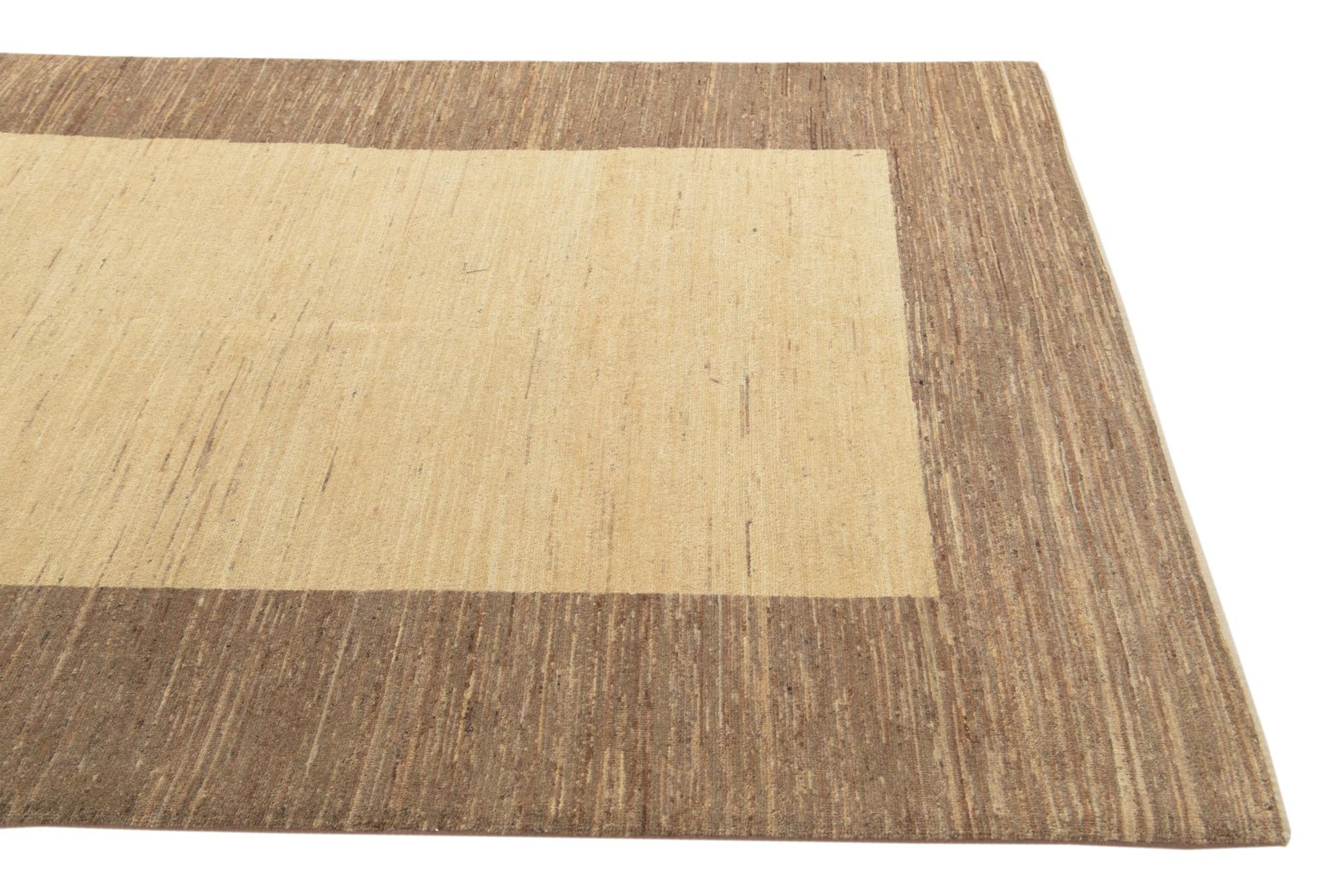 5' 7 x 7' 10 Hand Knotted Modern Ziegler Rug