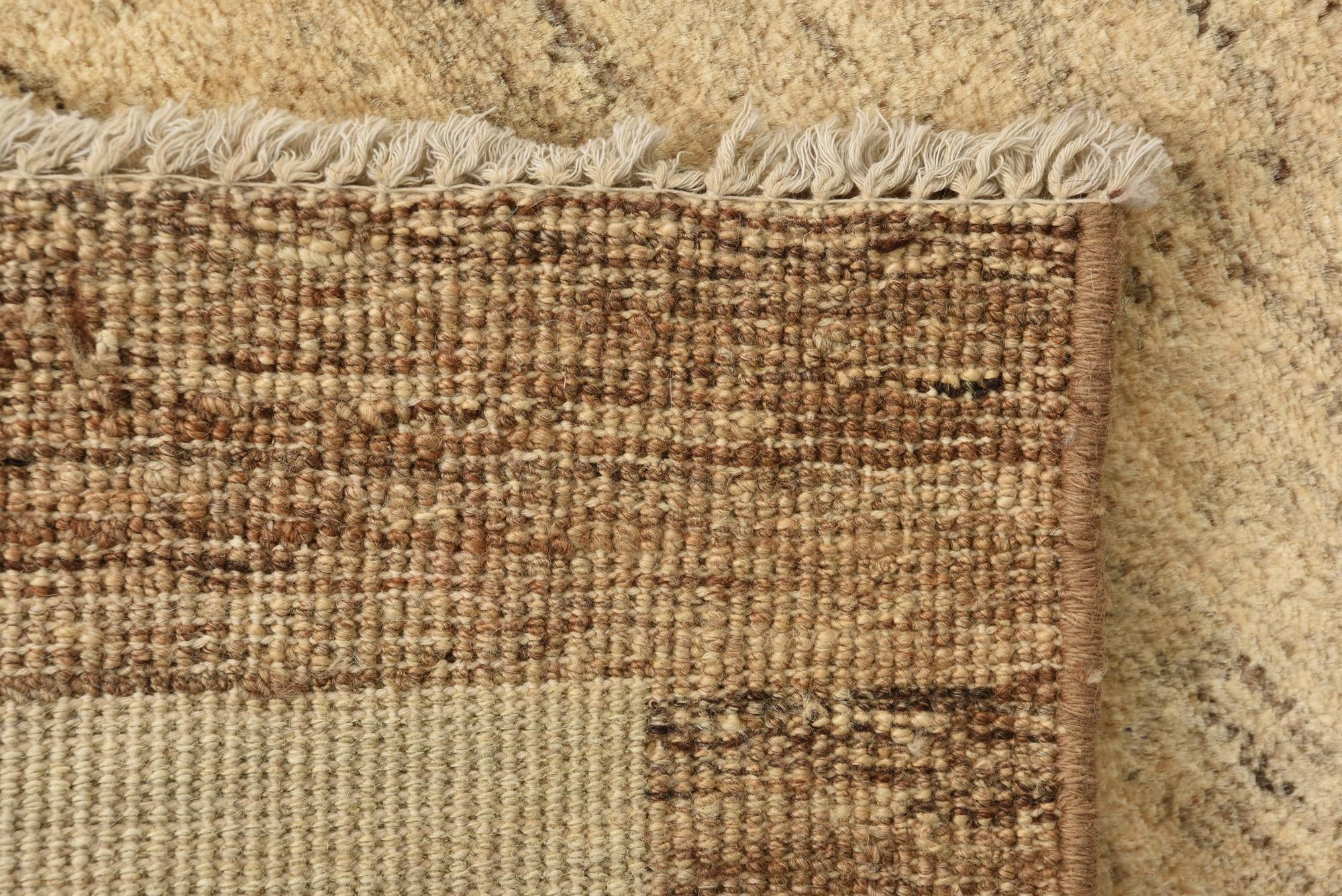 2' 7 x 4' 5 Hand Knotted Modern Ziegler Rug