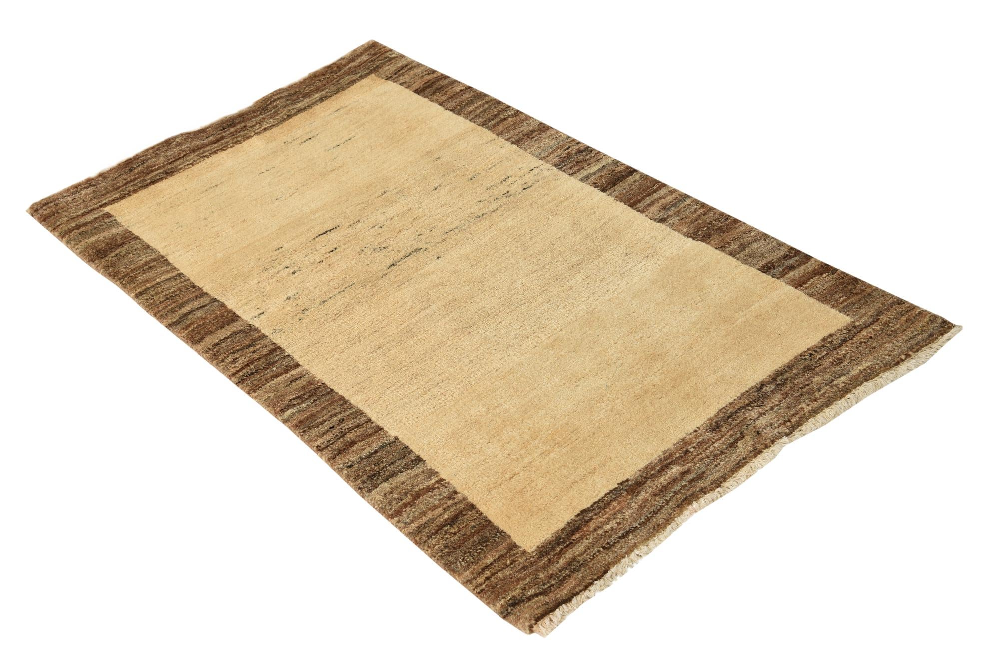 2' 6 x 4' 4 Hand Knotted Modern Ziegler Rug