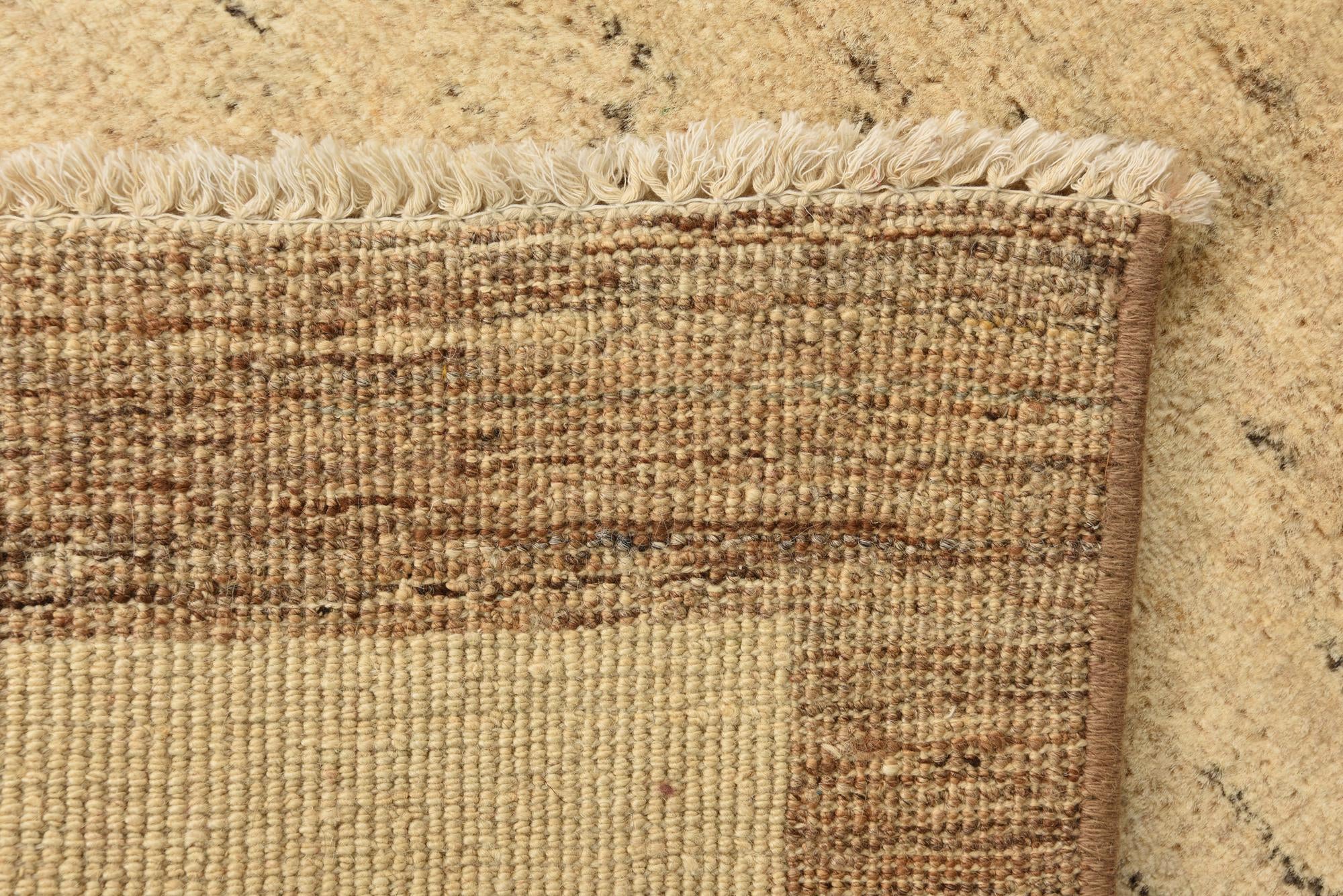 2' 6 x 4' 4 Hand Knotted Modern Ziegler Rug