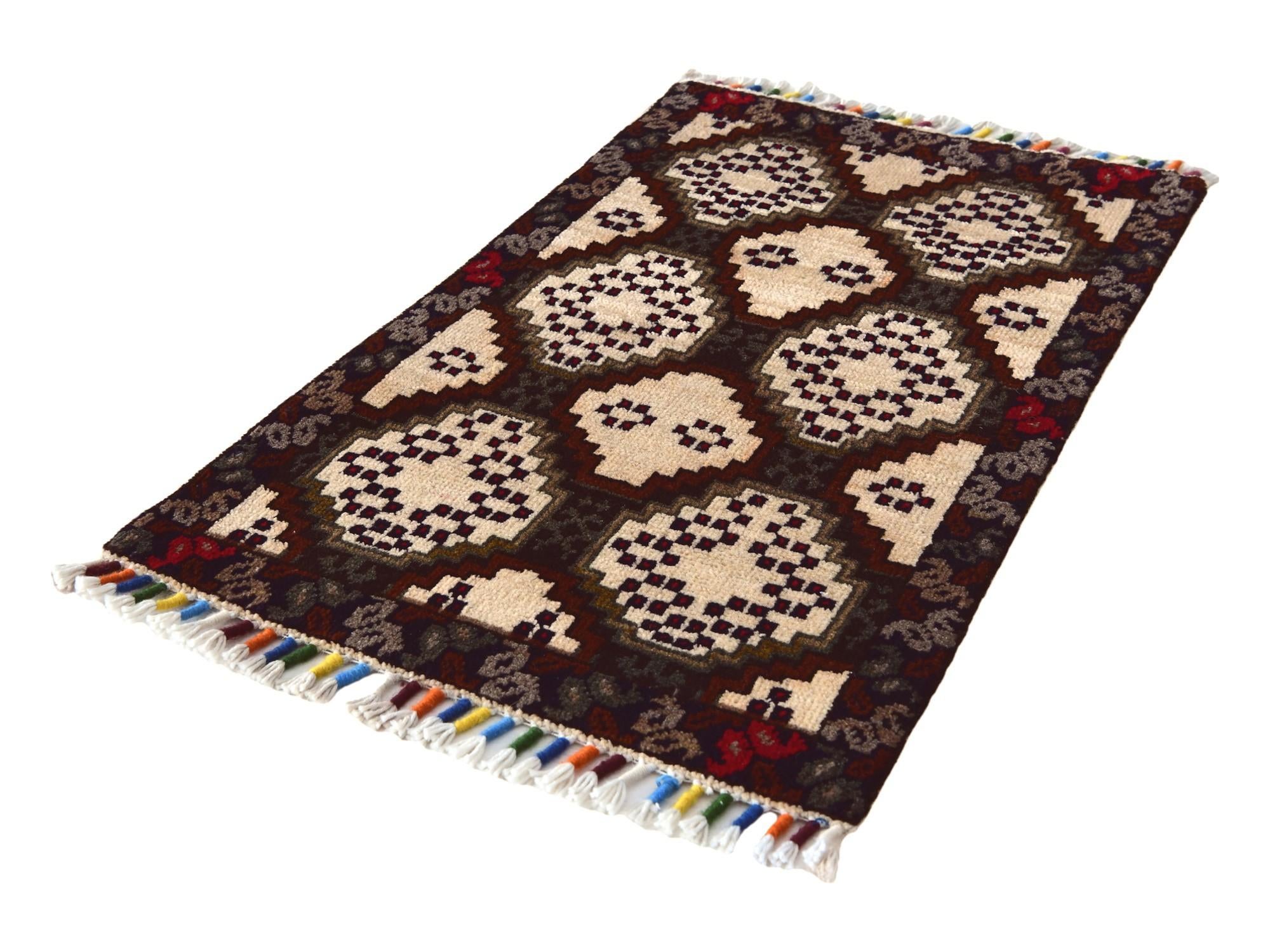 1' 4 x 2' 2 Hand Knotted Modern Ziegler Rug