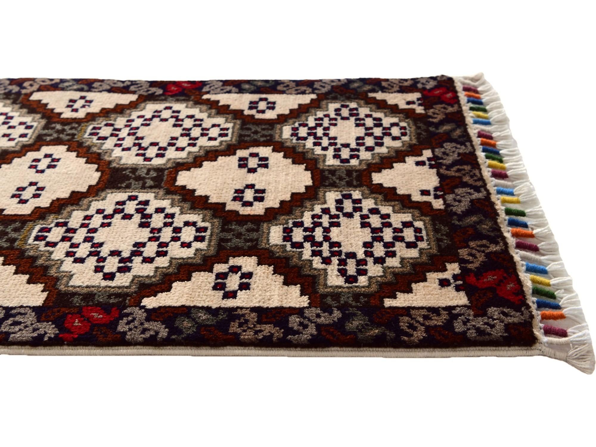 1' 4 x 2' 2 Hand Knotted Modern Ziegler Rug