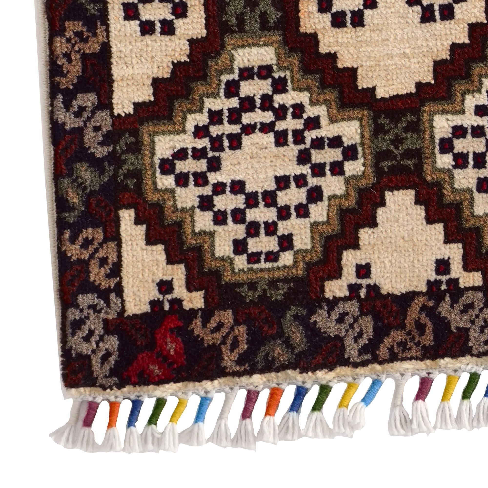 1' 4 x 2' 2 Hand Knotted Modern Ziegler Rug