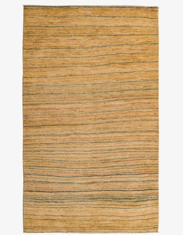 4' x 6' 5 Hand Knotted Modern Ziegler Rug