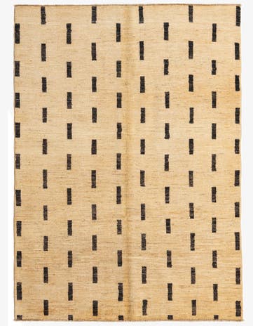 4' 8 x 6' 5 Hand Knotted Modern Ziegler Rug