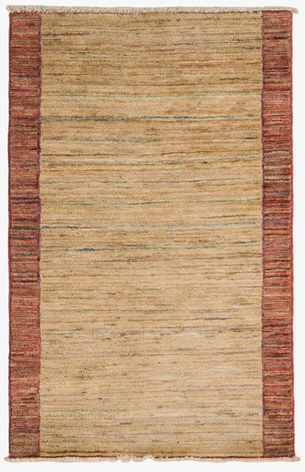 2' 6 x 4'  Hand Knotted Modern Ziegler Rug