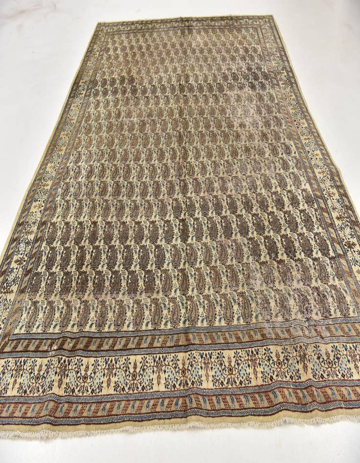 Detail image of 9' x 12' 2 Hand Knotted Mood Persian Wool Rug