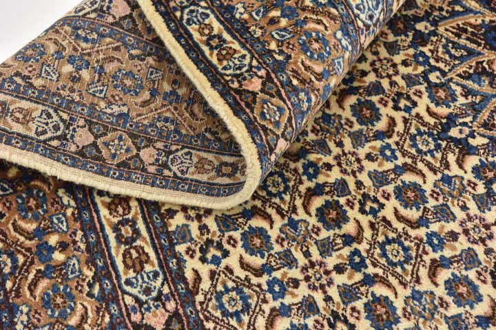 6' 2 x 10' 8 Hand Knotted Mood Persian Wool Rug