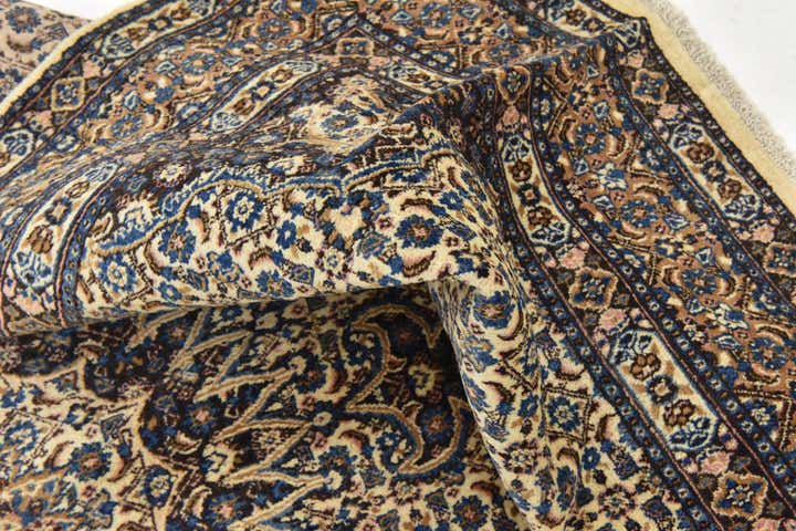 6' 2 x 10' 8 Hand Knotted Mood Persian Wool Rug