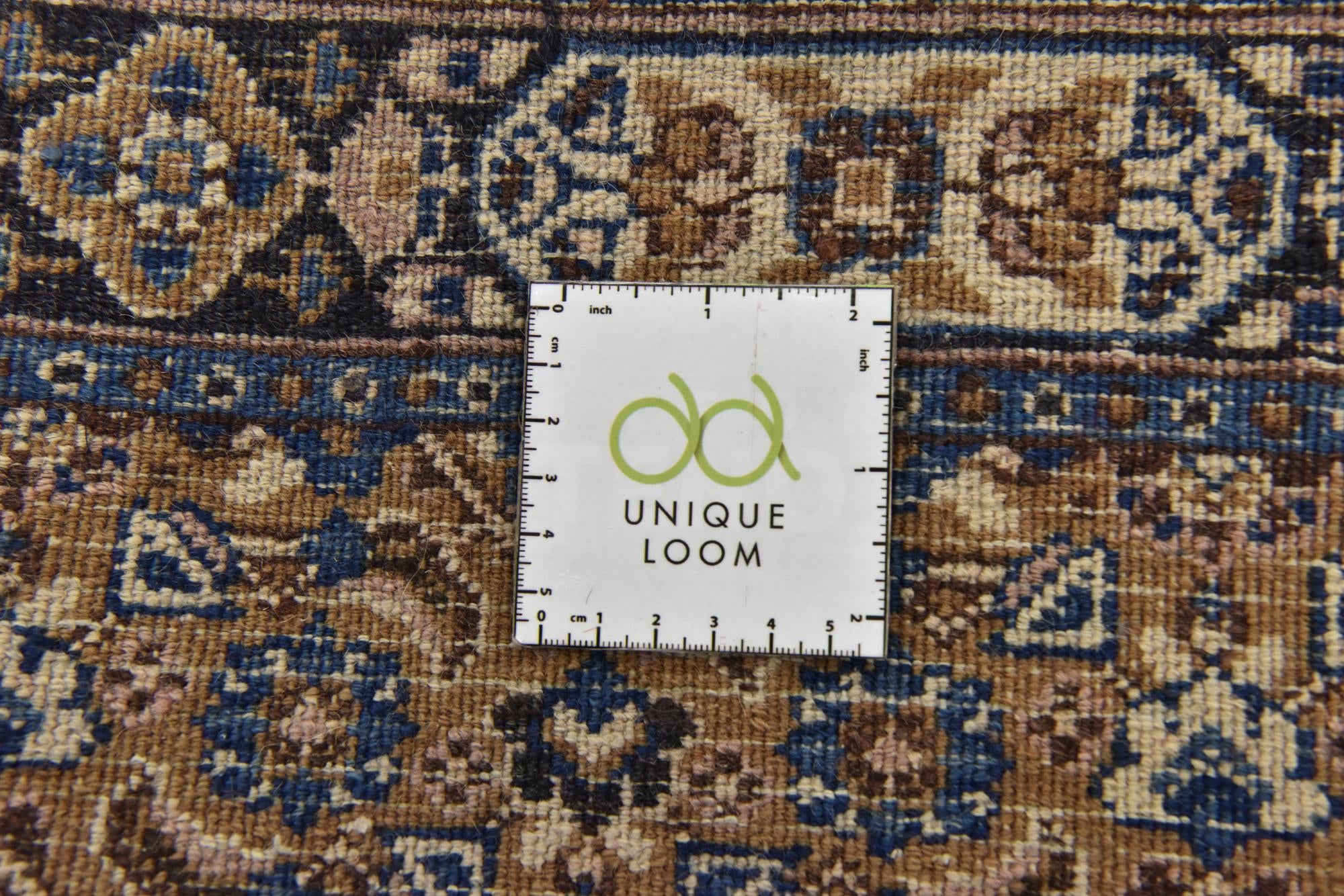 6' 2 x 10' 8 Hand Knotted Mood Persian Wool Rug
