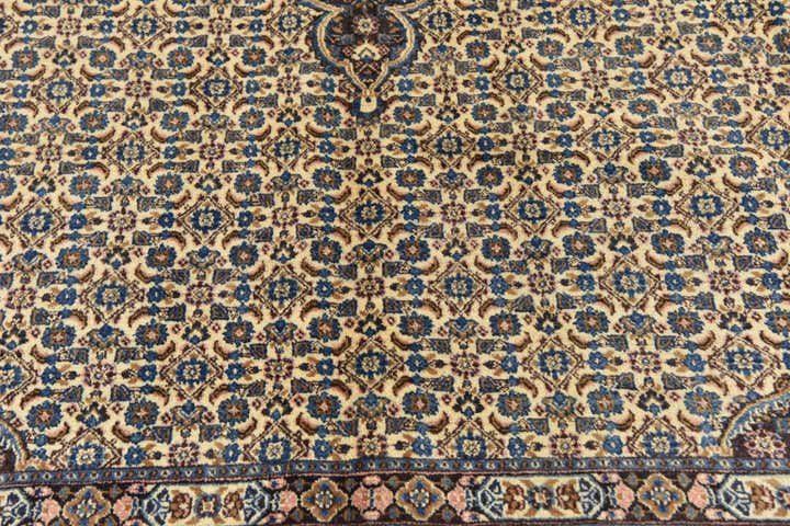 6' 2 x 10' 8 Hand Knotted Mood Persian Wool Rug