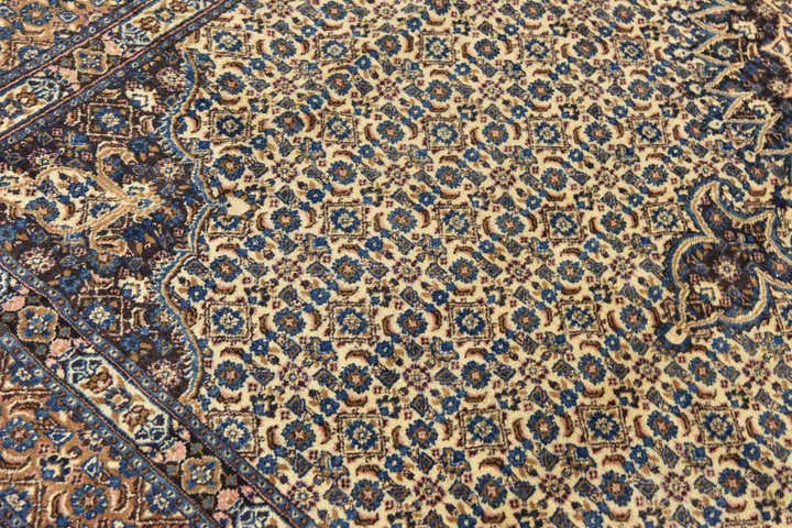 6' 2 x 10' 8 Hand Knotted Mood Persian Wool Rug