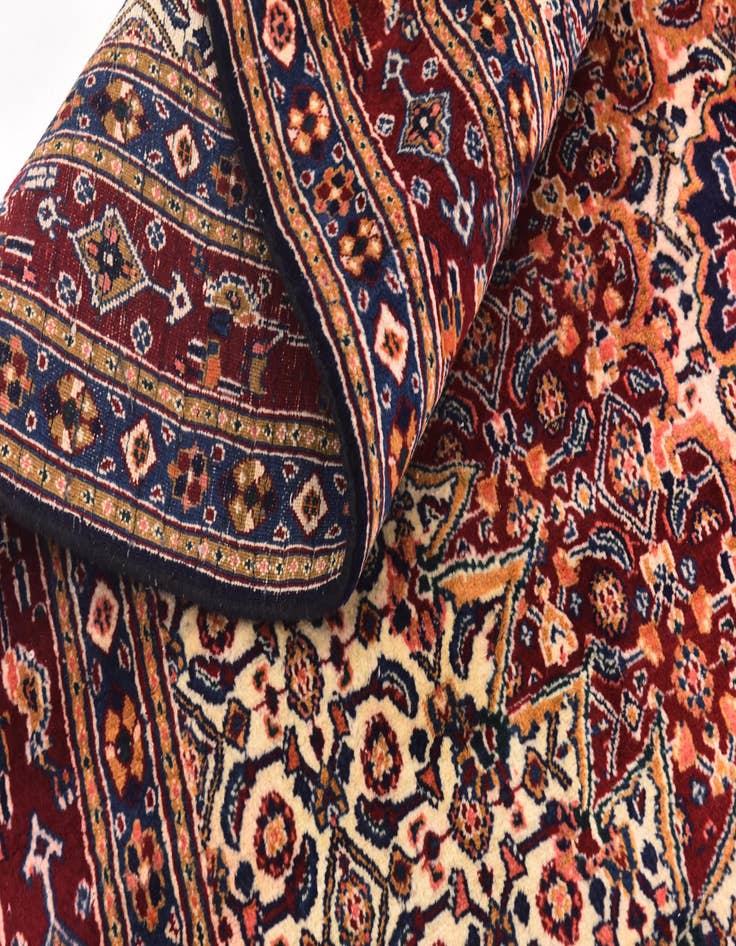 Detail image of 6' 7 x 9' 2 Hand Knotted Mood Persian Wool Rug