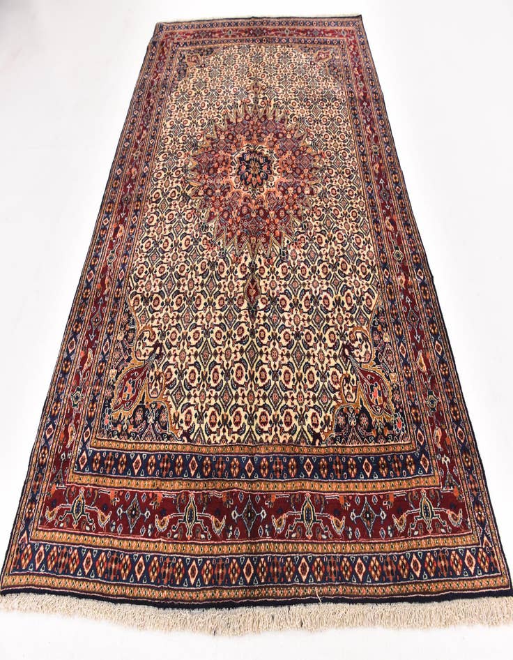 Detail image of 6' 7 x 9' 2 Hand Knotted Mood Persian Wool Rug