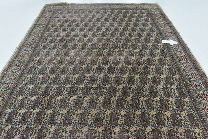 7' 10 x 11' Hand Knotted Mood Persian Wool Rug