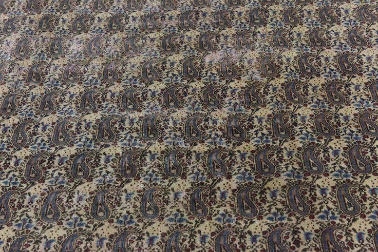 Detail image of 7' 10 x 11' Hand Knotted Mood Persian Wool Rug