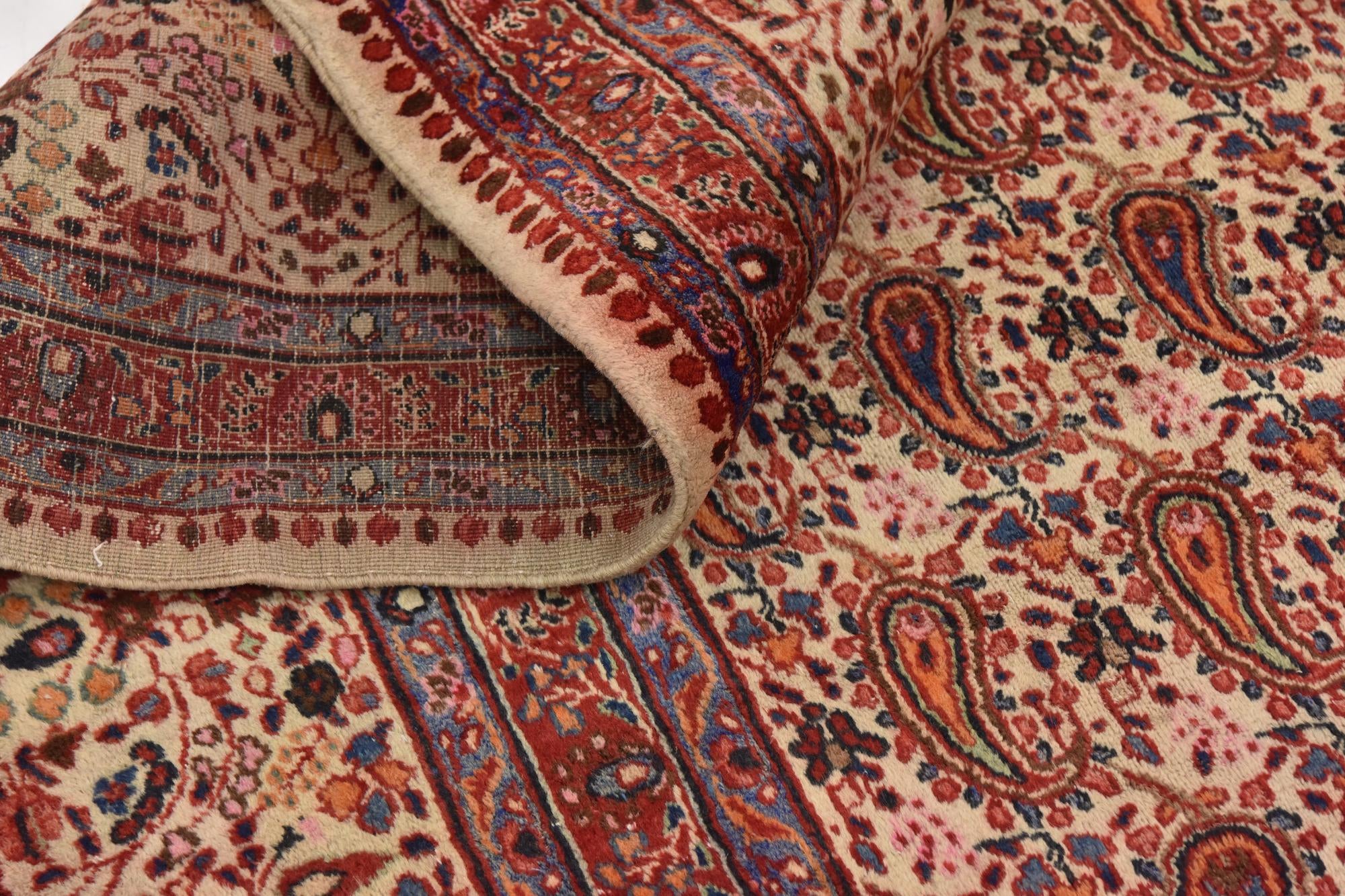 10' 5 x 13' 2 Hand Knotted Mood Persian Wool Rug