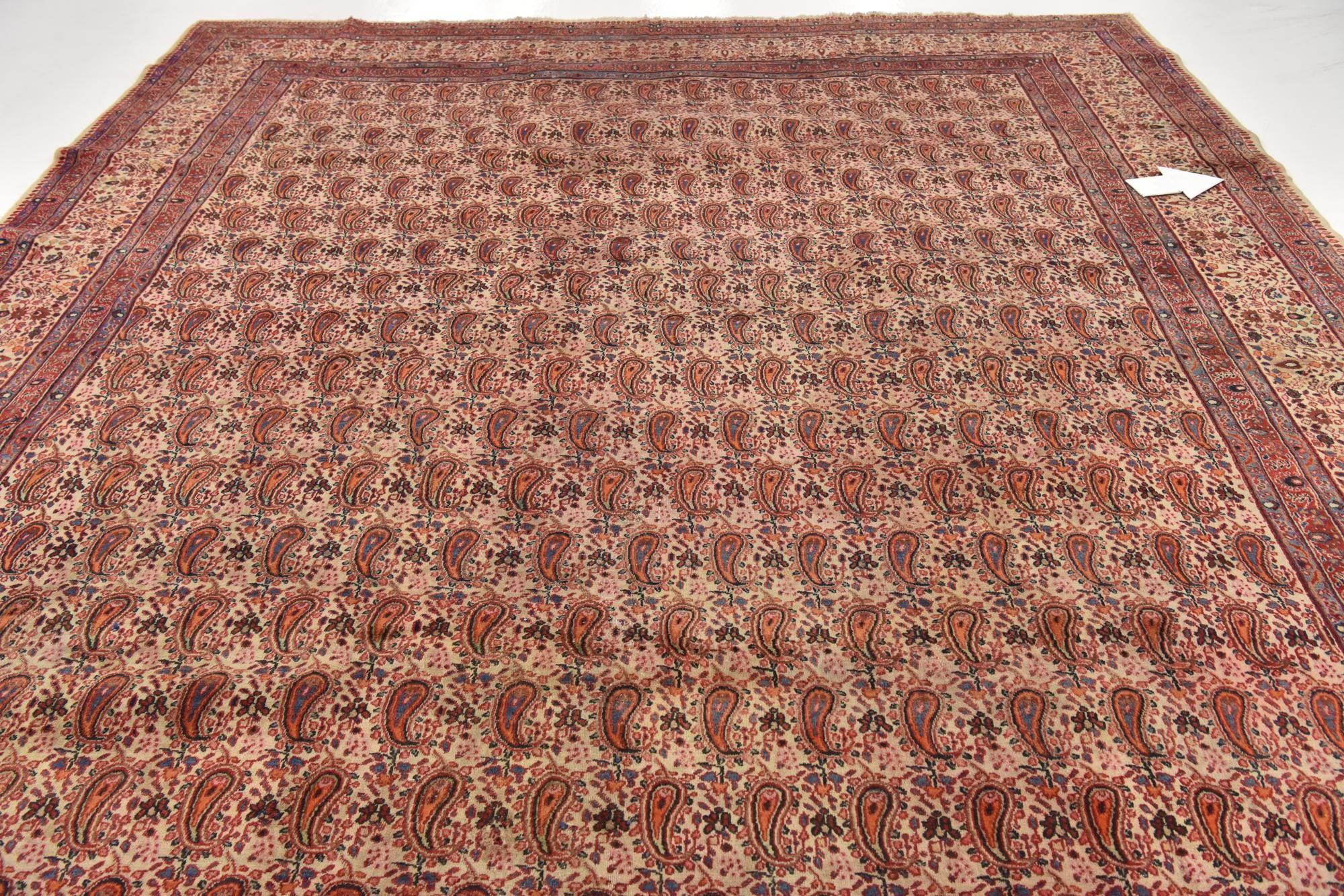 10' 5 x 13' 2 Hand Knotted Mood Persian Wool Rug