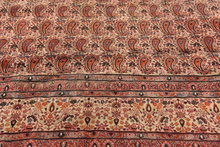 10' 5 x 13' 2 Hand Knotted Mood Persian Wool Rug
