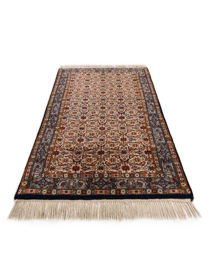 Detail image of 3' x 5' 4 Hand Knotted Mood Wool Rug