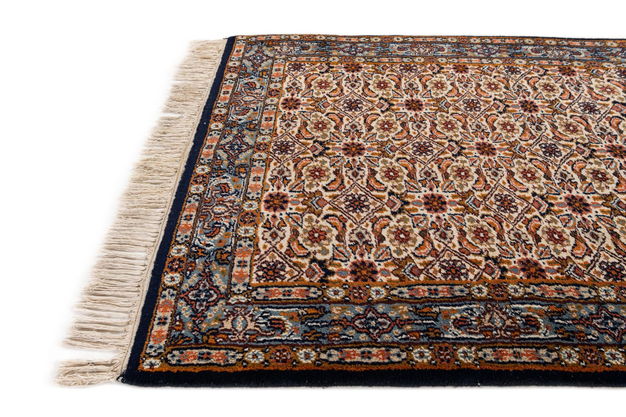 3' x 5' 4 Hand Knotted Mood Wool Rug