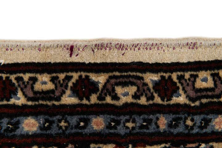 4' x 6' 4 Hand Knotted Mood Oriental Wool Rug