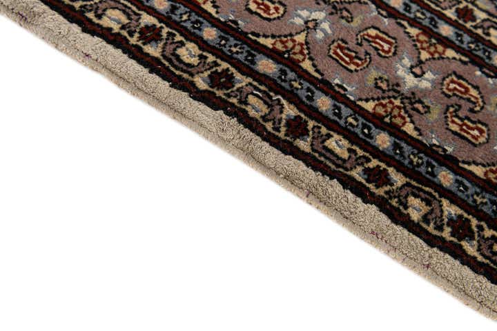 4' x 6' 4 Hand Knotted Mood Oriental Wool Rug