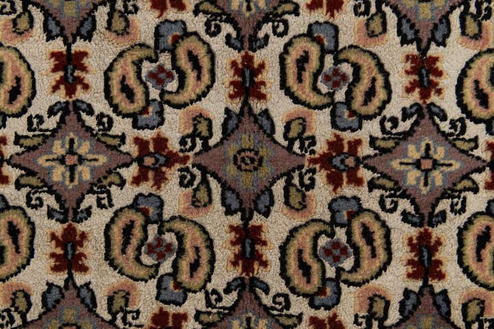 4' x 6' 4 Hand Knotted Mood Oriental Wool Rug