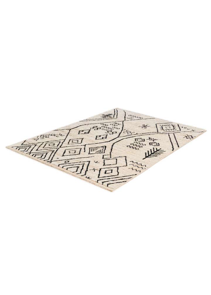 5' 7 x 7' 11 Hand Knotted Moroccan Wool Rug