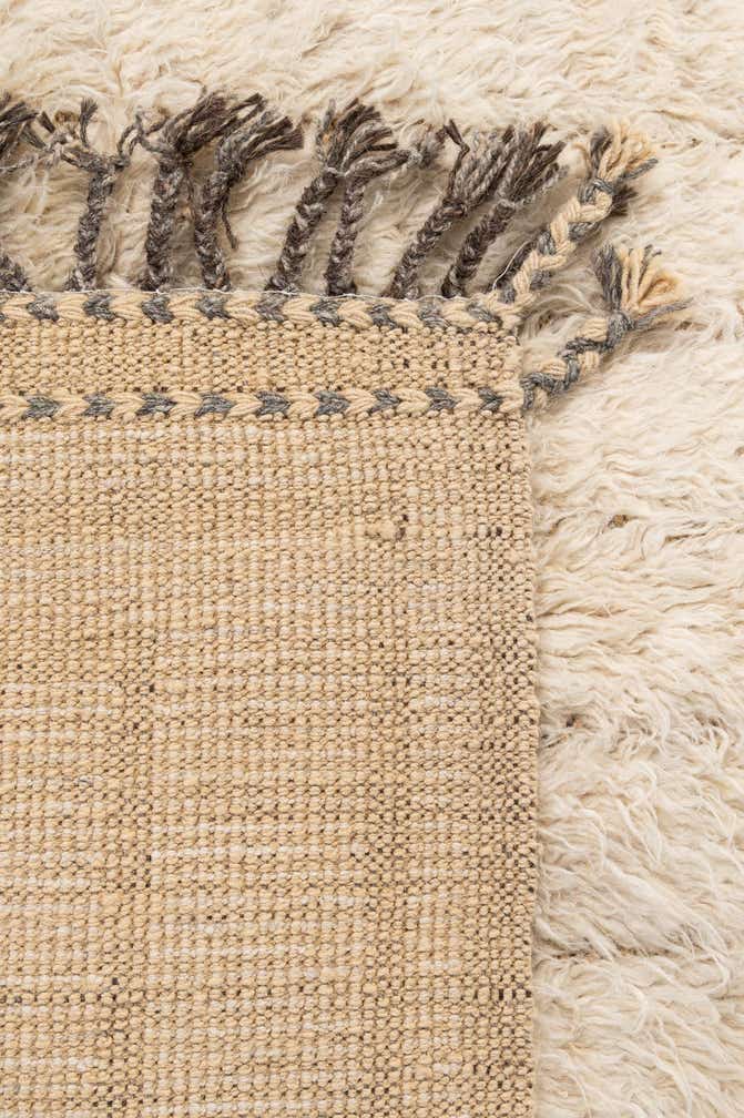 5' 4 x 6' 8 Hand Knotted Moroccan Wool Rug