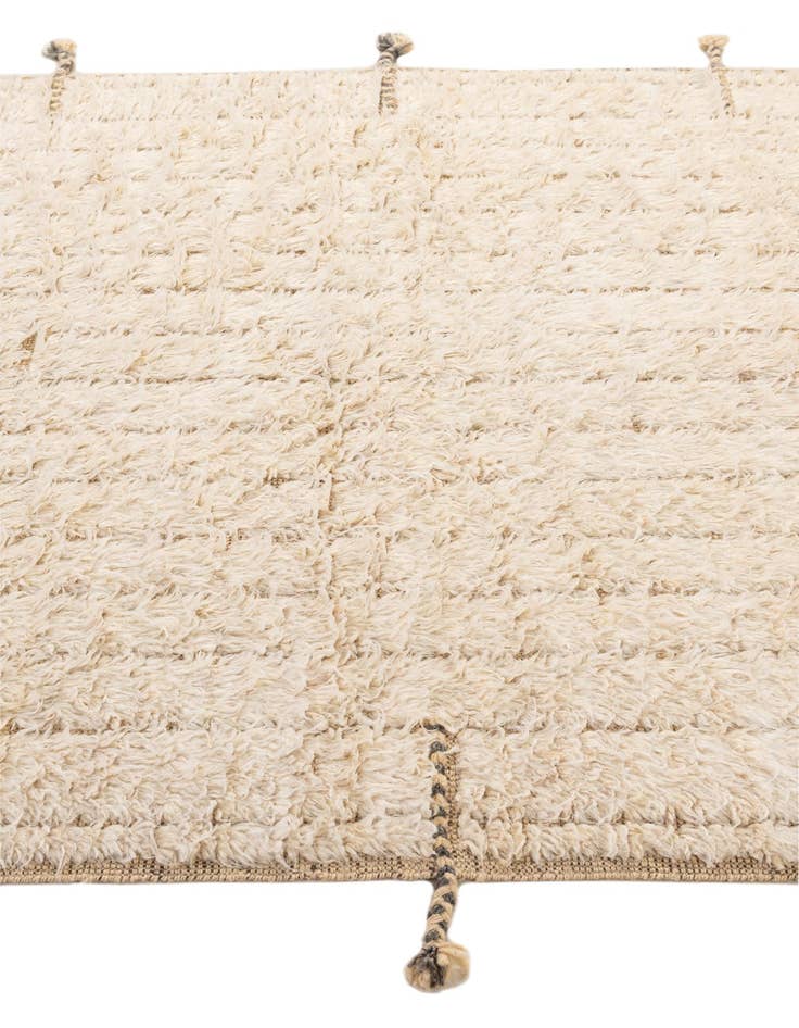 Detail image of 5' 4 x 6' 8  Hand Knotted Moroccan Wool Rug