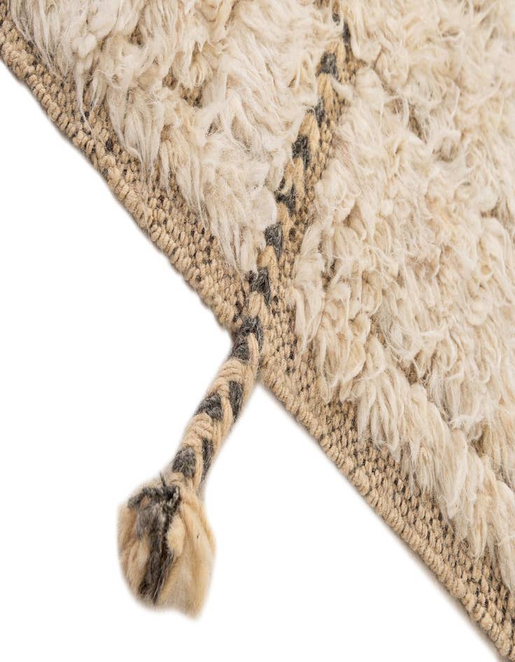 Detail image of 5' 4 x 6' 8  Hand Knotted Moroccan Wool Rug