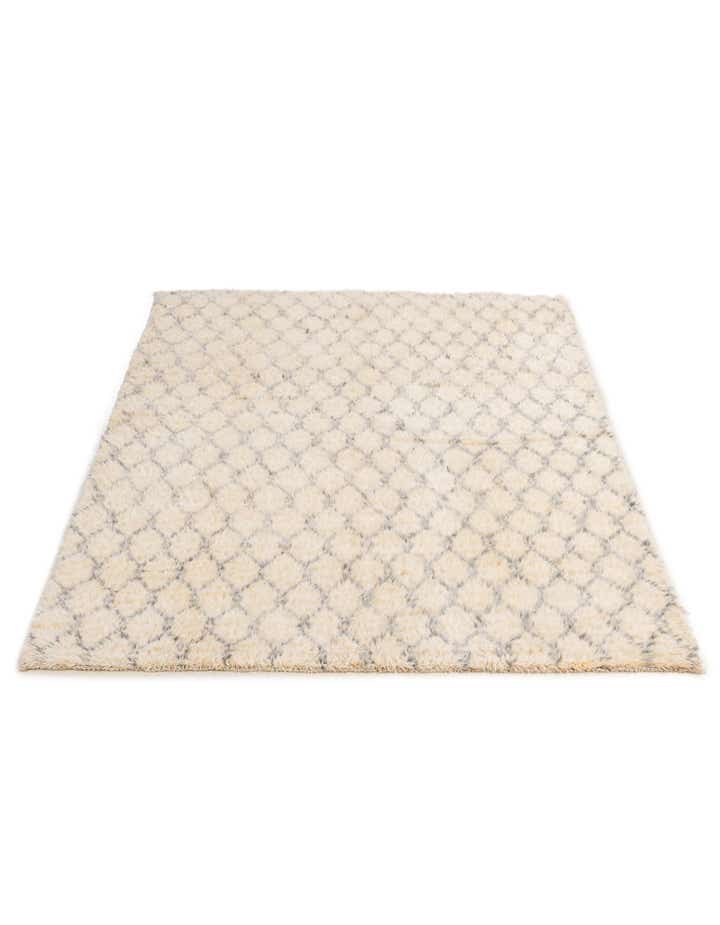 5' 3 x 7' 6 Hand Knotted Moroccan Wool Rug