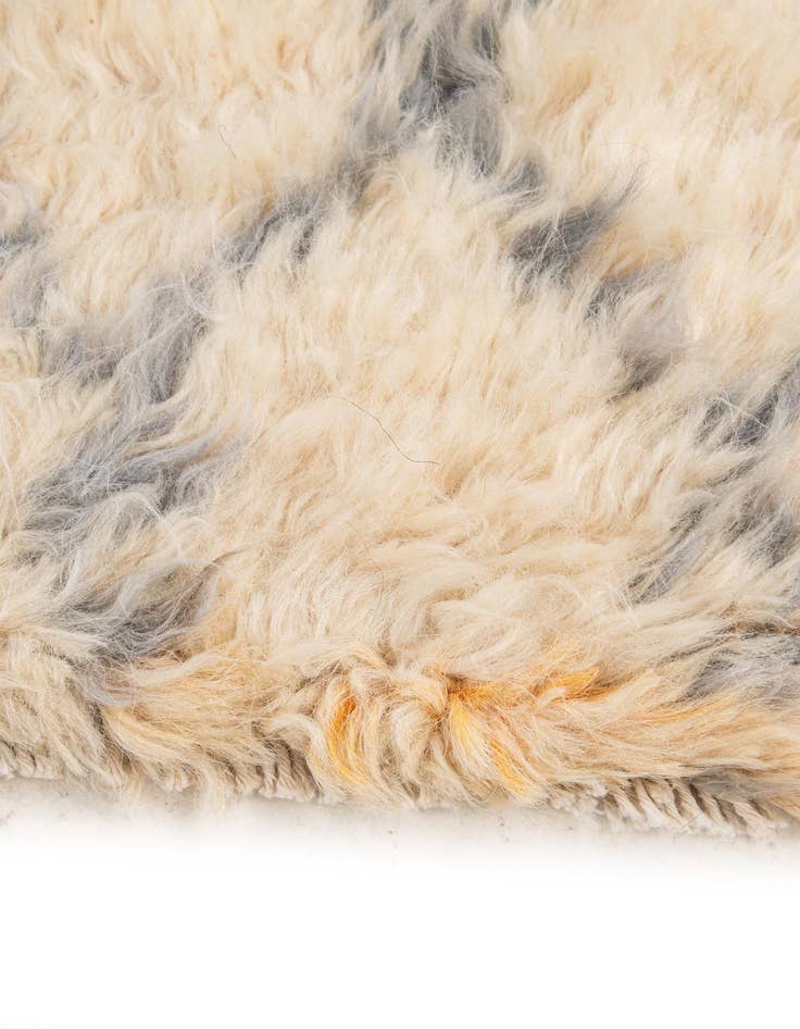 Detail image of 5' 3 x 7' 6  Hand Knotted Moroccan Wool Rug