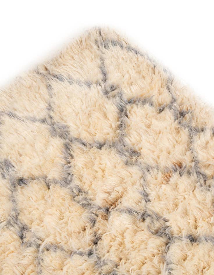 Detail image of 5' 3 x 7' 6  Hand Knotted Moroccan Wool Rug