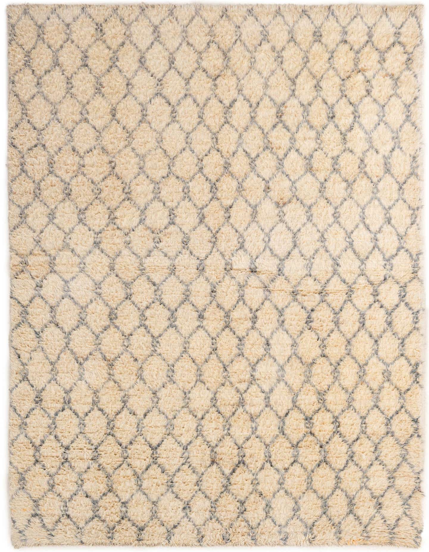 Primary image 5' 3 x 7' 6  Hand Knotted Moroccan Wool Rug