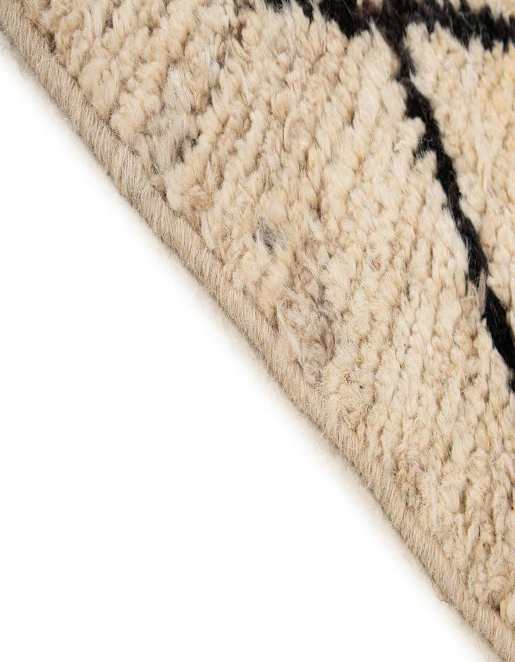 Detail image of 5' 6 x 7' 4  Hand Knotted Moroccan Wool Rug