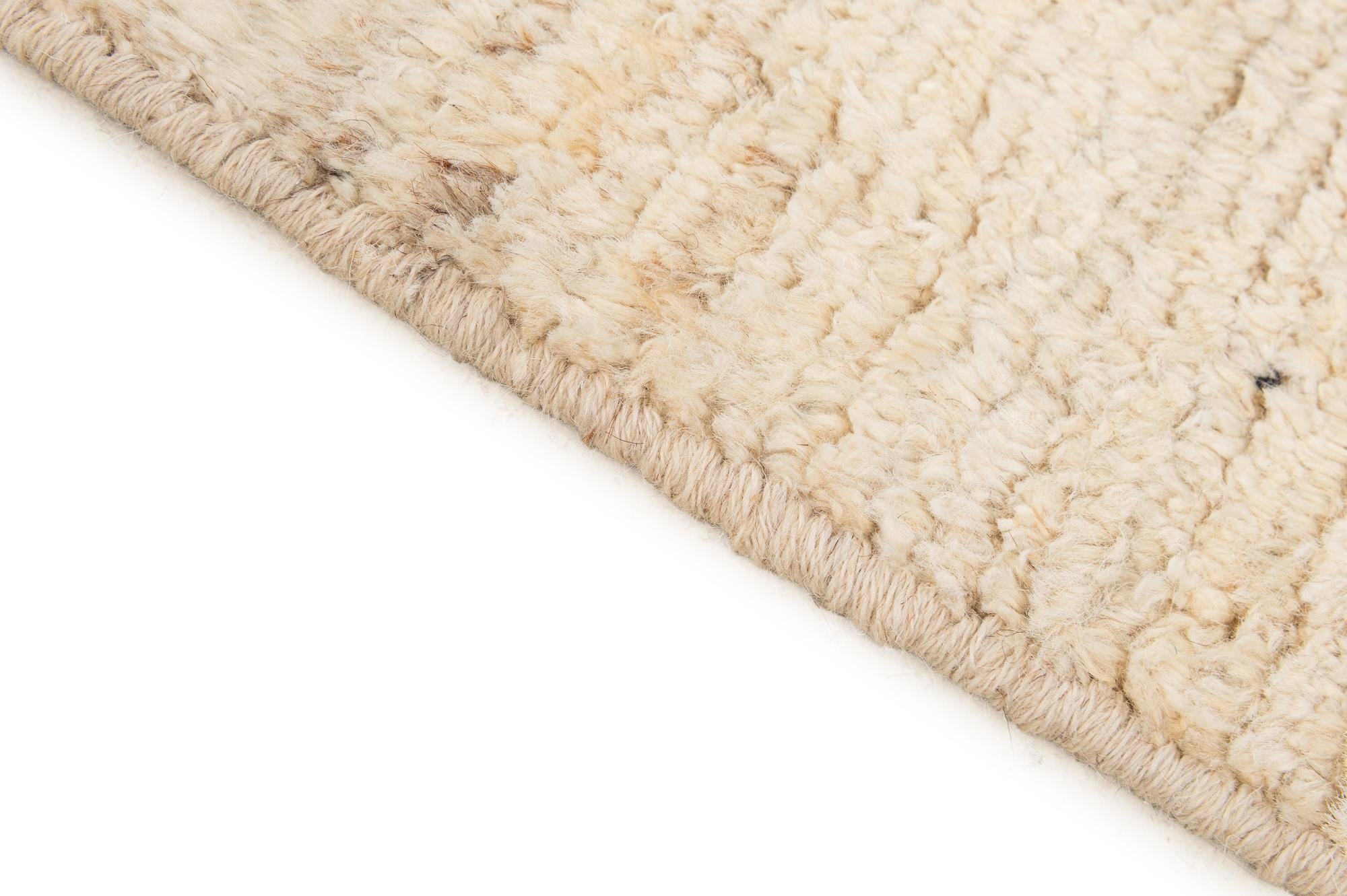 5' 7 x 7' 10 Hand Knotted Moroccan Wool Rug