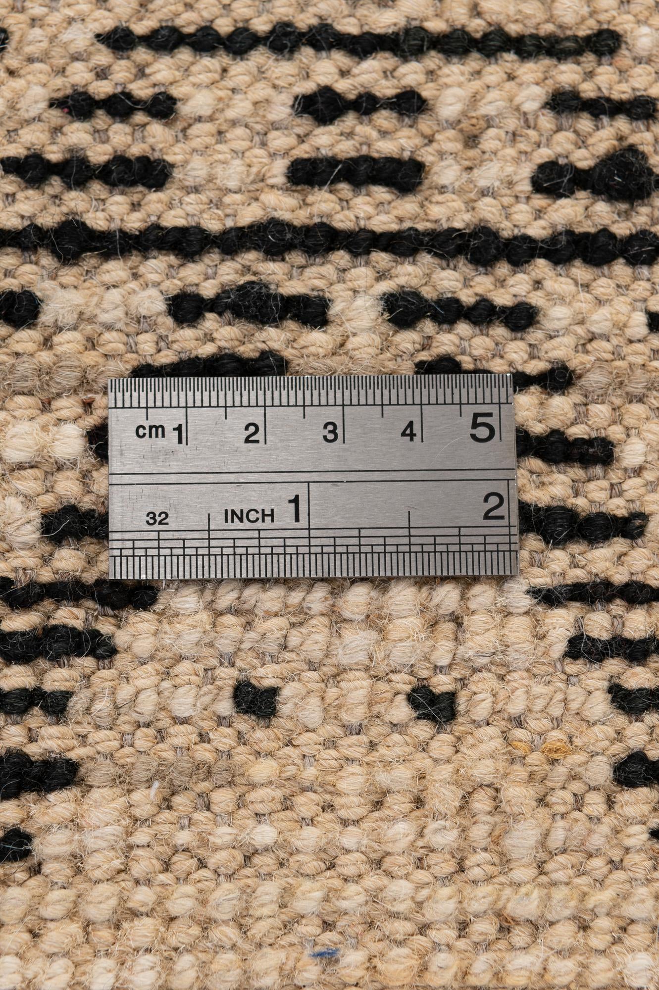 5' 10 x 8' 5 Hand Knotted Moroccan Wool Rug
