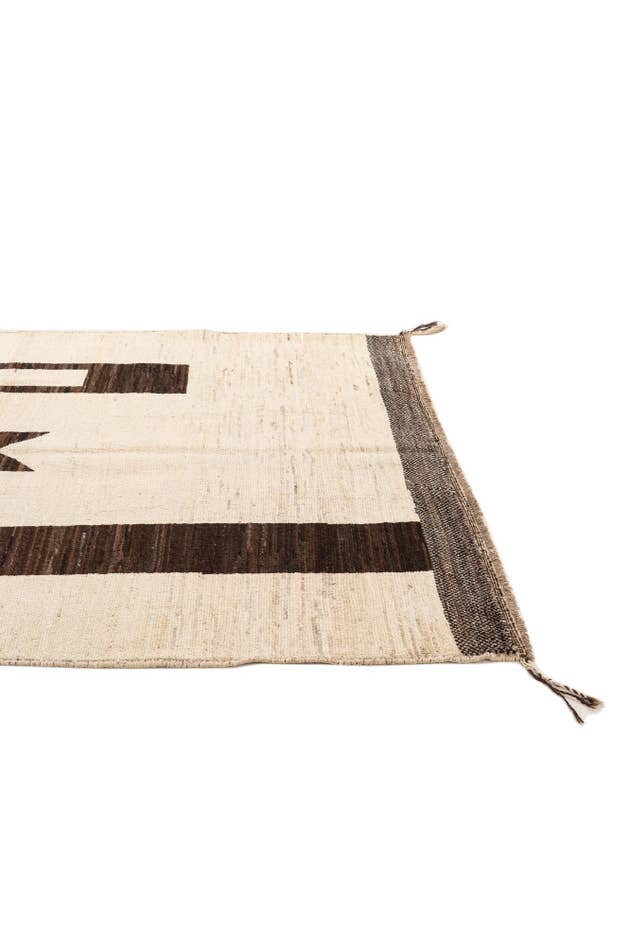 Detail image of 5' 8 x 8' 2 Hand Knotted Moroccan Wool Rug