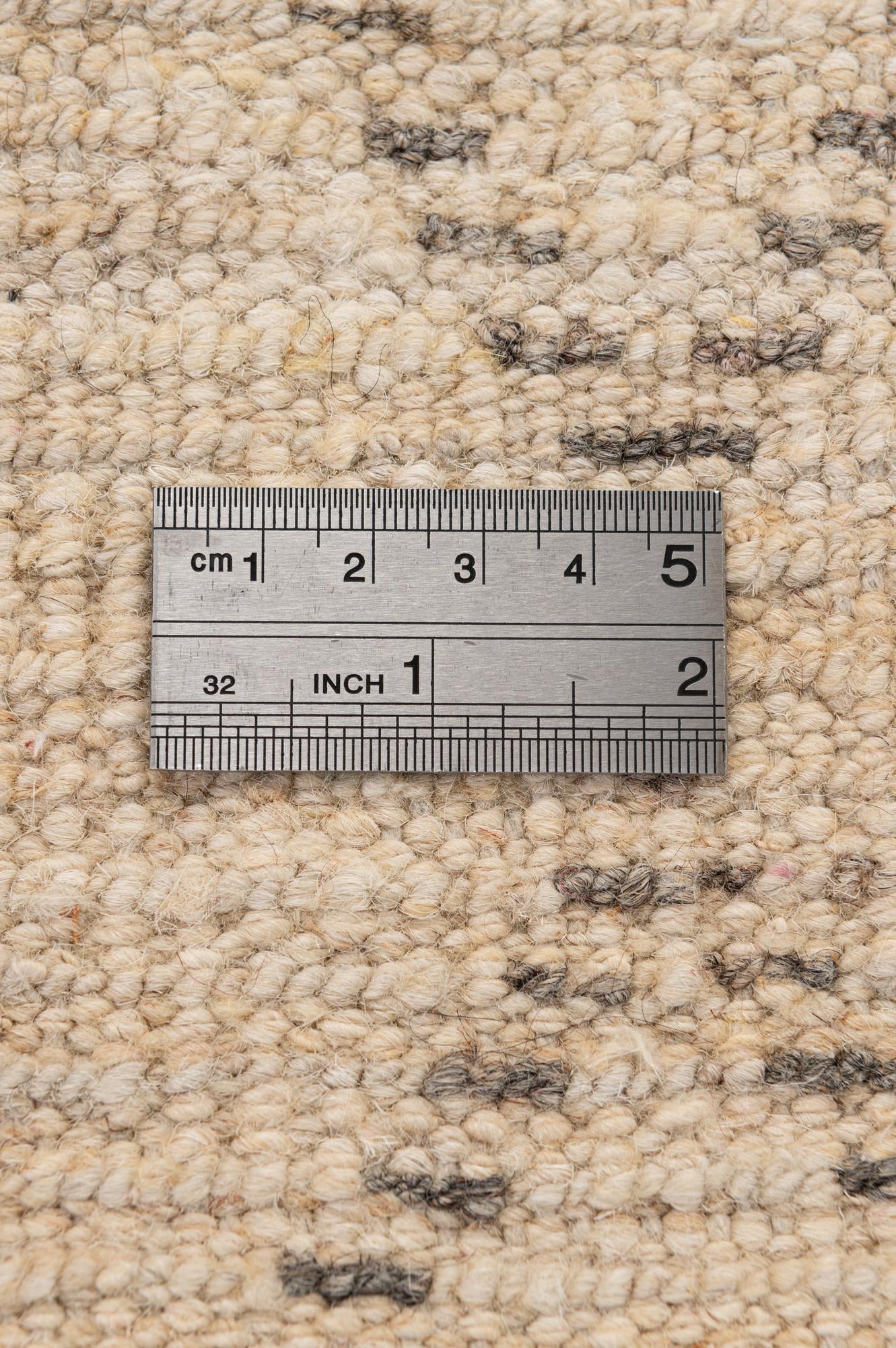 5' 9 x 8' 7 Hand Knotted Moroccan Wool Rug