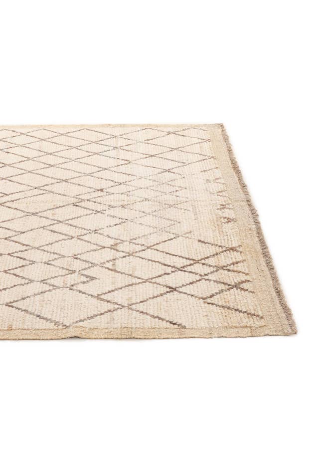 Detail image of 5' 9 x 8' 7 Hand Knotted Moroccan Wool Rug