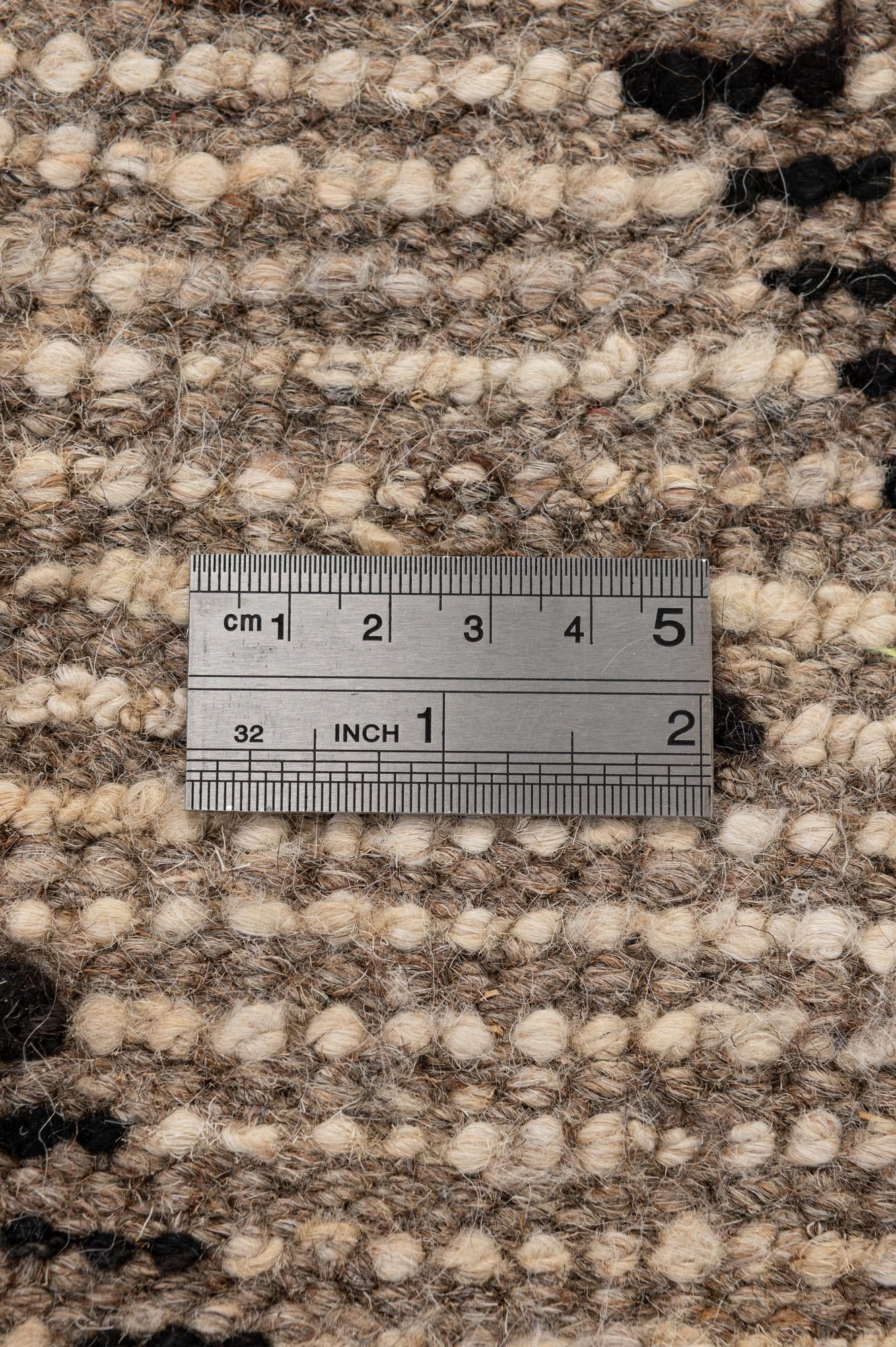 5' 11 x 7' 9 Hand Knotted Moroccan Wool Rug