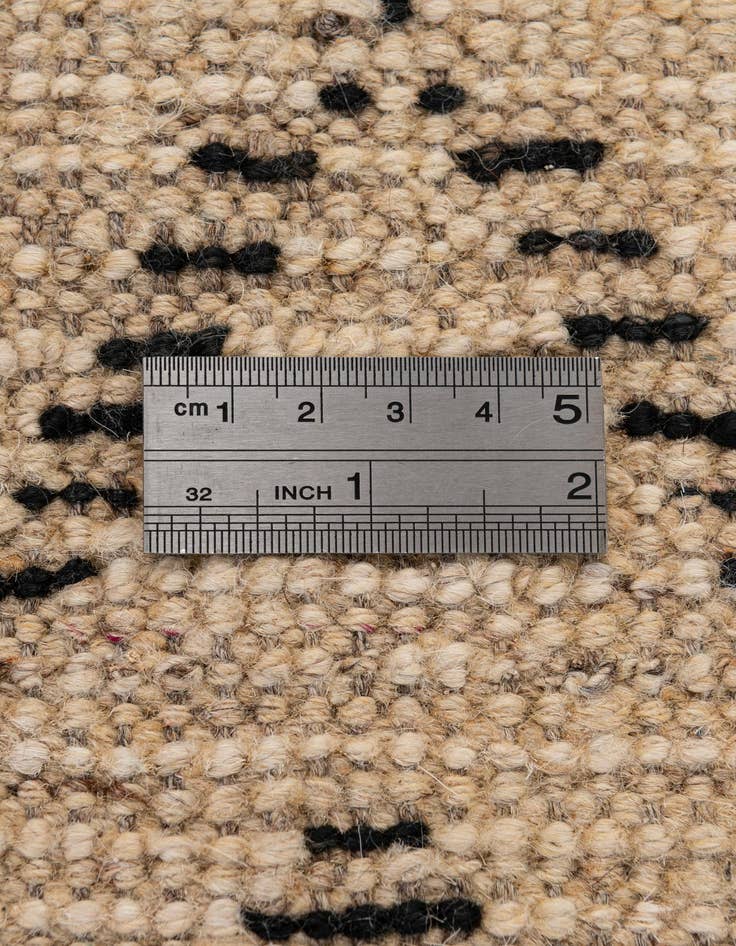 Detail image of 5' 11 x 7' 11  Hand Knotted Moroccan Wool Rug