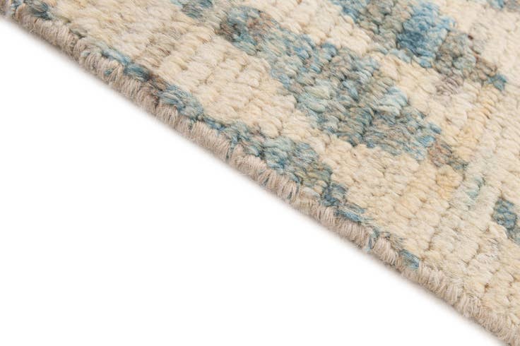 Detail image of 5' 8 x 8' 11 Hand Knotted Moroccan Wool Rug