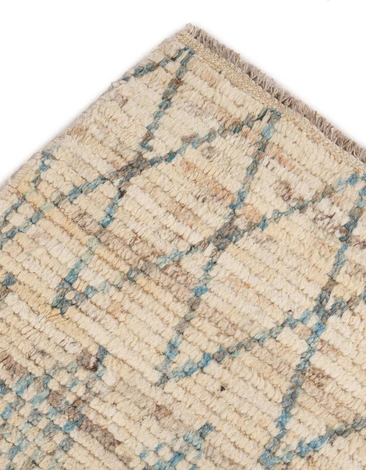 Detail image of 5' 8 x 8' 11  Hand Knotted Moroccan Wool Rug