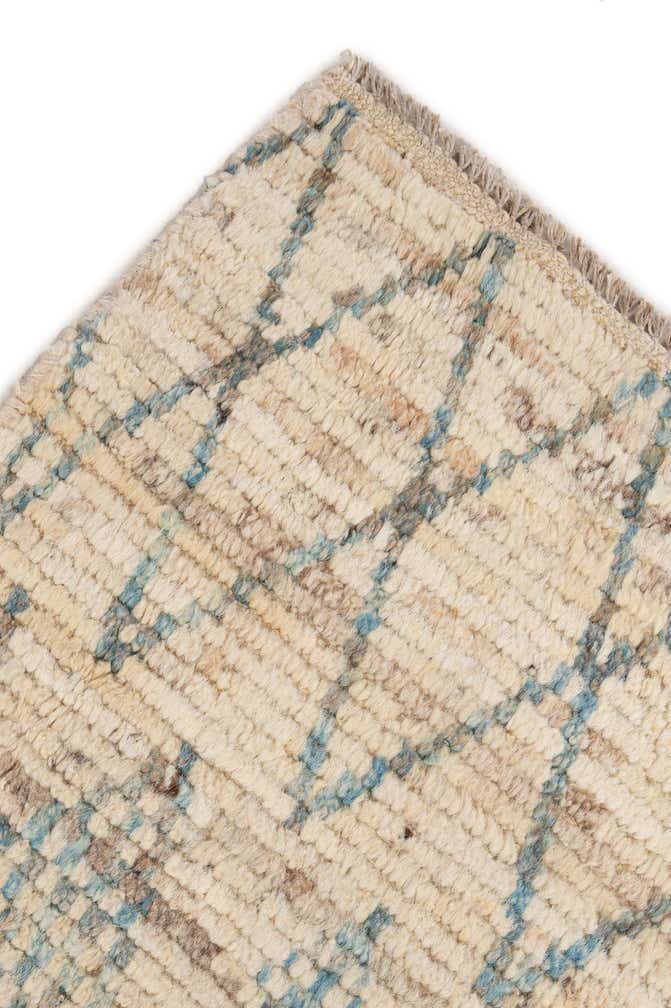 5' 8 x 8' 11 Hand Knotted Moroccan Wool Rug