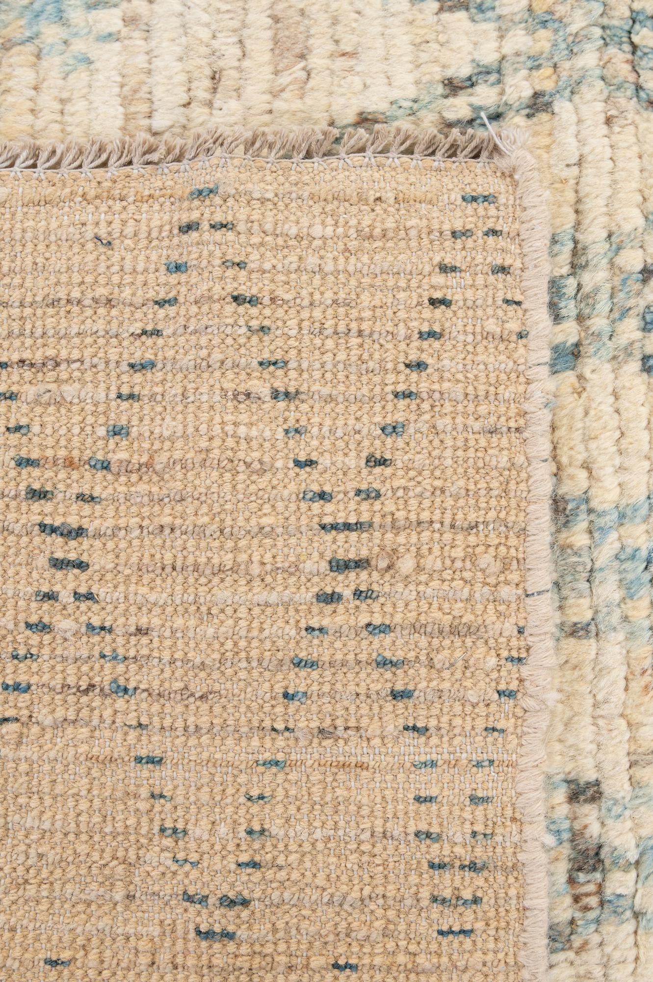 5' 8 x 8' 11 Hand Knotted Moroccan Wool Rug